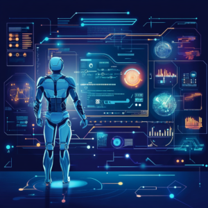 Digital workspace showcasing emerging eLearning technologies.